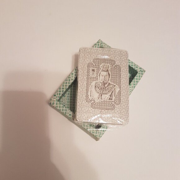 Vintage Chinese Playing Cards - 'The Romance of the Three Kingdoms' (Green Pack) - Picture 4 of 4